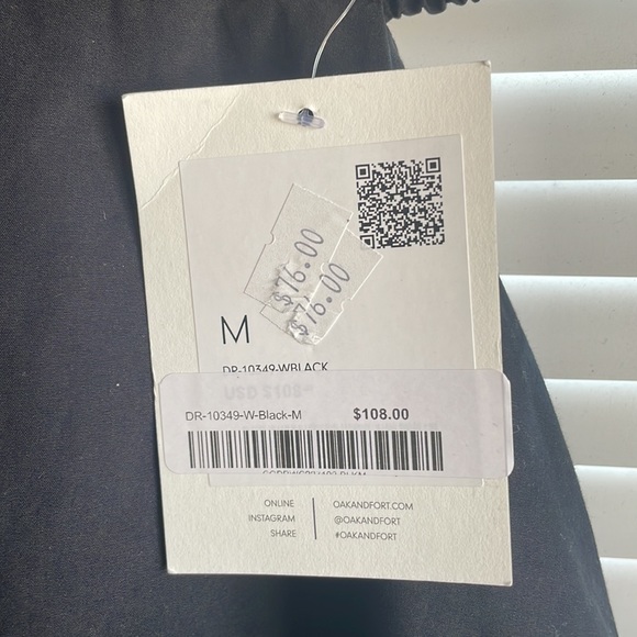 TIERED MIDI DRESS WITH CUTOUTS, 100% cotton, size medium - Picture 3 of 3